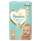 Pampers, Premium Care, pieluchy jednorazowe, rozmiar 3, 6-10 kg, 60 szt.