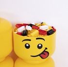 LEGO, Mała głowa Chłopiec (Głuptasek), pojemnik