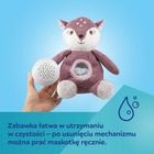 Canpol babies, pluszowy jelonek z pozytywką i projektorem 3w1, brązowy