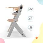 Kinderkraft, Enock, krzesełko do karmienia z poduszką, 3w1, grey