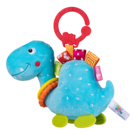 Balibazoo, Dino dzwoneczek, zawieszka, zabawka niemowlęca, niebieska