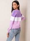 Bluza damska, fioletowa, Rue Paris