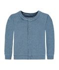 Bluza niemowlęca dwustronna, rozpinana, niebieska, Kanz