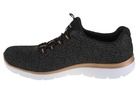 Buty sportowe damskie, czarne, Skechers Summits Summits - Fresh Take