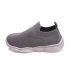 Buty sportowe dziecięce, szare, skórzana wkładka, Weestep
