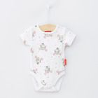 Cool Club, Body dziewczęce z krótkim rękawem, bawełna organiczna, mix, Fisher-Price, zestaw, 3 szt.
