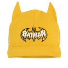Cool Club, Czapka chłopięca, żółta, czarna, Batman, zestaw, 2 szt.