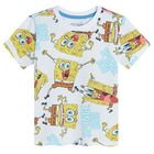 Cool Club, Komplet chłopięcy, T-shirt, Szorty, mix, SpongeBob
