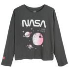 Cool Club, Piżama dziewczęca, ciemnoszara, NASA