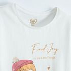 Cool Club, T-shirt dziewczęcy, biały