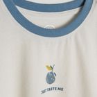 Cool Club, T-shirt dziewczęcy, pudełkowy, ecru