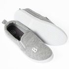 Cool Club, Trampki slip on dziewczęce, szare melanż