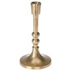 Home Styling Collection, świecznik aluminiowy, złoty, 17 cm
