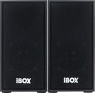 Ibox, IGLSP1B 2.0, zestaw głośników, ciemne drewno