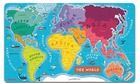 Janod, Mapa świata, puzzle magnetyczne, 92 elementy