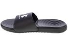 Klapki męskie, czarne, Under Armour Ansa Fixed Slides
