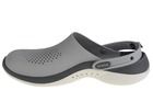 Klapki męskie, szare, Crocs Literide 360 Clog
