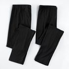 Legginsy damskie, czarne, zestaw, 2 szt., Moraj