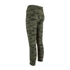 Legginsy dziewczęce, ciemnozielone, moro, Tup Tup