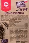 Maced, ucho z dzika, 2 szt.