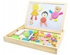 Norimpex, puzzle magnetyczne z 2 tablicami, 1 szt.