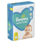 Pampers, Active Baby, pieluchy jednorazowe, rozmiar 2, 4-8 kg, 43 szt.
