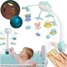 Ricokids, karuzela do łóżeczka, z projektorem na pilota, niebieska