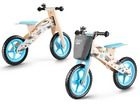 Ricokids, rowerek biegowy dla dzieci, drewniany, niebieski