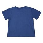 T-shirt chłopięcy, niebieski, buźka, Tom Tailor