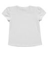 T-shirt dziewczęcy, biały, Kanz