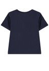 T-shirt dziewczęcy, ciemnoniebieski, Tom Tailor