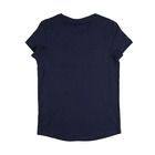 T-shirt dziewczęcy, granatowy, Tom Tailor