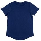 T-shirt dziewczęcy, granatowy, Tom Tailor