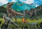 Trefl, Park Jurajski, dinozaury, puzzle, 100 elementów