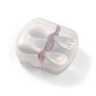 BabyOno, ergonomiczne sztućce dla dzieci, różowe