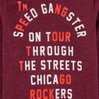 Bluza chłopięca z kapturem, bordowa, Speed Gangster, Tom Tailor