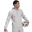 Bluza męska z kapturem, szara, Adidas Squadra 21 Sweat Hoody