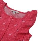 Bluzka dziewczęca bez rękawów, różowa, flamingi, Tom Tailor