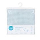 Ceba Baby, Waffle Line, kocyk dziecięcy, Mist Blue, 90-90 cm