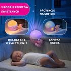 Chicco, Next2Stars, projektor na łóżeczko, różowy