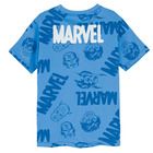 Cool Club, T-shirt chłopięcy, niebieski, Marvel Super Heroes