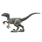 Jurassic World, Owen, Delacourt & Velociraptor Blue, 2 figurki i dinozaur