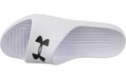 Klapki męskie, białe, Under Armour Core PTH Slides