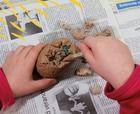 Kosmos, Dino Eggs, jajko z dinozaurem, wykopaliska, figurka