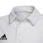 Koszulka polo chłopięca z krótkim rękawem, biała, Adidas Entrada 22