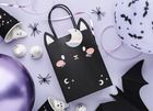 PartyDeco, torebka na prezenty Kot, mix, 8-14-18 cm, 1 szt.