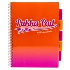Pukka Pad, kołozeszyt, A4, Fusion Project Book, pomarańczowy