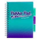 Pukka Pad, kołozeszyt, A5, Fusion Project Book, turkusowy