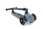 Scoot & Ride, Highwaykick 3 LED, hulajnoga składana ze świecącymi kółkami, Steel