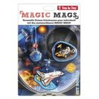 Step by Step, Magic Mags, Sky Rocket, Space, Grade, Cloud, Kid, 2 magnesy i zawieszka, akcesoria do plecaka